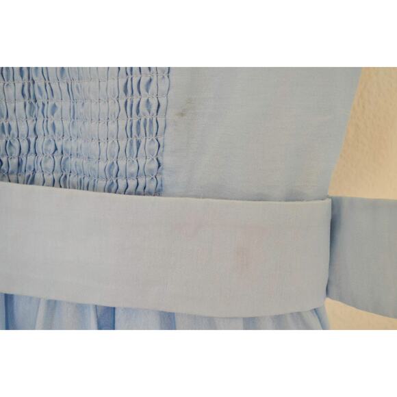 Alice Belted Tiered Midi Dress Size 2 - Picture 8 of 10